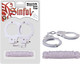 Sinful Metal Cuffs, Keys, Love Rope White by NassToys