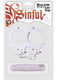Sinful Metal Cuffs, Keys, Love Rope White by NassToys - Product SKU CNVEF -EN2544 -2