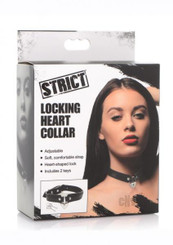 Strict Locking Heart Collar