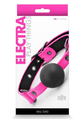 Electra Play Things Ball Gag Pink Best Sex Toy