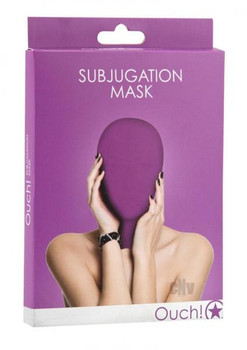 Ouch Subjugation Mask Purple Best Adult Toys