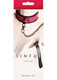 Sinful Vinyl Collar Pink Adjustable by NS Novelties - view 2