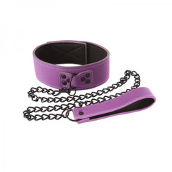 Lust Bondage Collar Purple Best Sex Toys