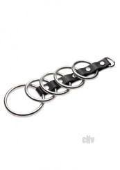 Cg Gates Of Hell Chastity Device Blk/slv