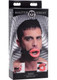 Sissy Mouth Gag Pink Silicone Lips Black Strap by XR Brands - Product SKU CNVEF -EXR -AF209