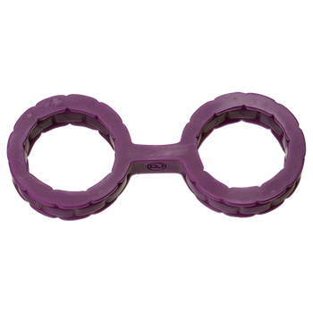 Japanese Bondage Silicone Cuffs Small Purple Adult Toys