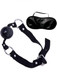 Dominant Submissive Ball Gag Black Sex Toy