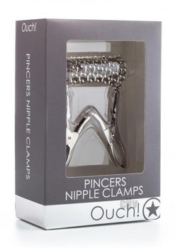 Ouch Pincers Nipple Clamps Metal Adult Sex Toy