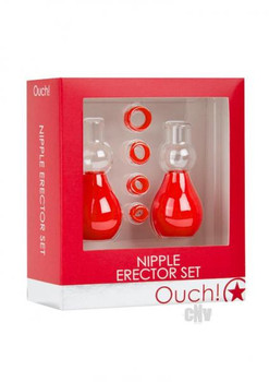 Ouch Nipple Erector Set Red Best Sex Toys
