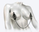Monarch Noir Nipple Vice Black Metal Clamps by XR Brands - view 3