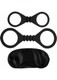 Kinx Bound To Please Blindfold, Wrist And Ankle Cuffs by Abs Holdings