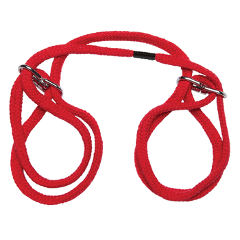 Japanese Style Cotton Wrist or Ankle Cuffs Red Best Sex Toy