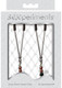 Ruby Black Nipple Clamps by Sportsheets - view 2