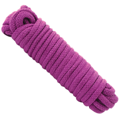 Japanese Style Bondage Rope 32 Feet Purple by Doc Johnson