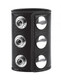 C & B Gear Snap Testicle Stretcher 2.5 inches Black by Electric Eel Inc