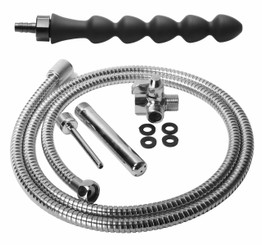 Easy Flow Enema Cleansing Kit with Silicone Attachment by CleanStream