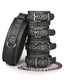 Easy Toys Fetish Set Collar, Ankle & Wrist Cuffs Black by Edc internet bv - Product SKU CNVELD -EDCET372BLK