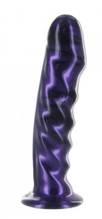 Echo Silicone Vibrating Dildo - Purple Sex Toys