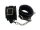 Rouge Garments Rouge Padded Leather Wrist Cuffs Black - Product SKU CNVELD-RGC1006-BLK