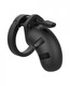 Shots Man Cage Chastity 3.5 inches Chastity Cage Model 20 - Black by Shots America LLC