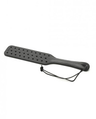 665 High Speed Leather Paddle - Black Best Adult Toys