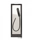 Shots Ouch Extra Long Urethral Sounding Silicone Vibrating Bullet Plug - Black by Shots America LLC