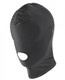 Spartacus Spandex Hood with Open Mouth Black O/S Adult Toy