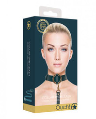 Shots Ouch Halo Collar W/leash - Green by Shots America LLC