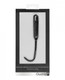 Shots Ouch Urethral Sounding Silicone Vibrating Bullet Plug W/beaded Tip - Black by Shots America LLC