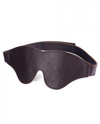 Spartacus Blindfold Classic Cut Brown Leather Adult Toy