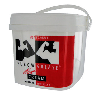 Elbow Grease Hot Cream Personal Lube 0.5 Gallon