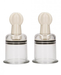 Pumped Nipple Suctions Set Large Clear by Shots Toys