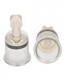 Pumped Nipple Suctions Set Large Clear by Shots Toys - view 3