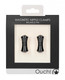 Shots Ouch Balance Pin Magnetic Nipple Clamps - Black by Shots America LLC