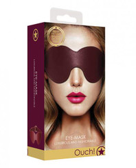 Shots Ouch Halo Eyemask - Burgundy by Shots America LLC