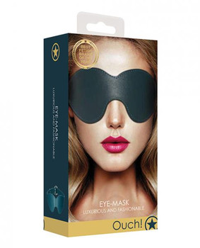 Shots Ouch Halo Eyemask - Green Adult Toys