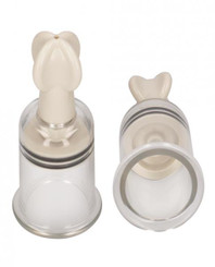 Pumped Nipple Suction Set Medium Clear by Shots Toys