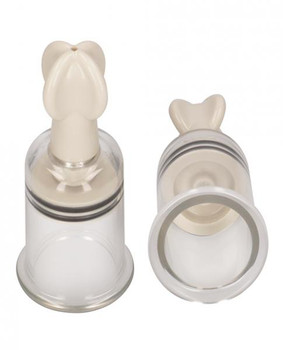 Pumped Nipple Suction Set Medium Clear by Shots Toys