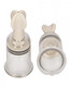 Pumped Nipple Suction Set Medium Clear by Shots Toys