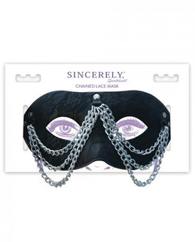 Sincerely Chained Lace Mask Sex Toys