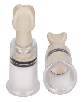 Pumped Nipple Suction Set Small Clear by Shots Toys