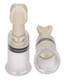 Pumped Nipple Suction Set Small Clear by Shots Toys