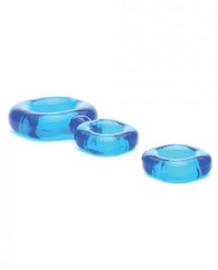 Sport F*cker Boner Kit Ice Blue Rings by 665 Leather Inc