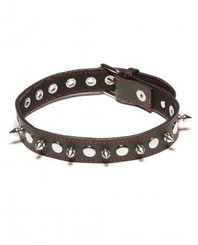 Xplay spiked collar - black by Allure Lingerie