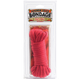 Japanese Style Bondage Rope Cotton Red 32 Feet by Doc Johnson - view 2
