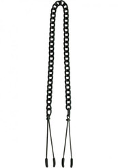 Black Tweezer Clamp W/Link Chain by Spartacus