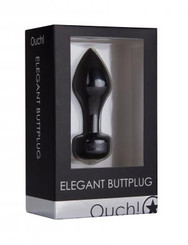 Elegant Butt Plug: Black