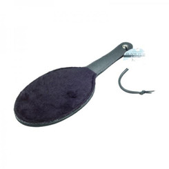16 In. Ping Pong Paddle With Black Faux Fur Adult Toy