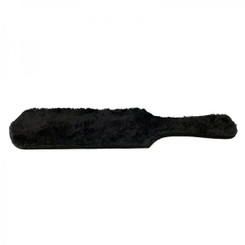 Rouge Paddle With Fur Black Adult Sex Toy