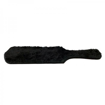 Rouge Paddle With Fur Black Adult Sex Toy